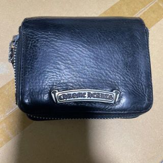 クロムハーツ(Chrome Hearts)のクロムハーツ　スクエアジップヒル　短財布(折り財布)