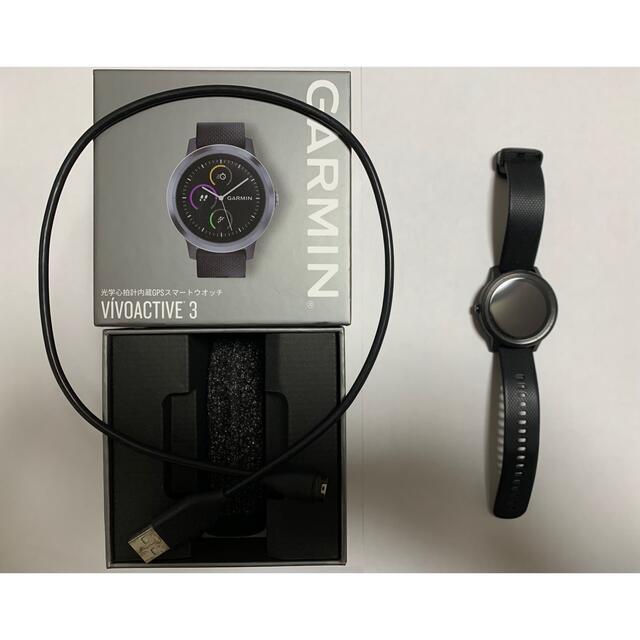 GARMIN(ガーミン)のGarmin vivoactive 3 一部難あり メンズの時計(腕時計(デジタル))の商品写真