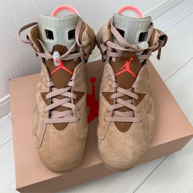 【✨極美品‼️】TRAVIS SCOTT × NIKE AIR JORDAN 6 メンズの靴/シューズ(スニーカー)の商品写真