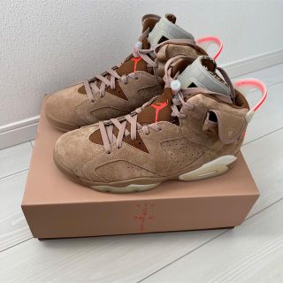 【✨極美品‼️】TRAVIS SCOTT × NIKE AIR JORDAN 6(スニーカー)