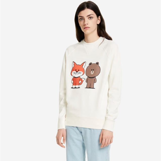 正規店格安】 MAISON KITSUNE' LINEフレンズ×メゾンキツネ スウェット MAISON KITSUNEの通販 by わたし's  SHOP｜メゾンキツネならラクマ