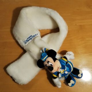 ディズニー(Disney)の☆未使用☆ディズニーシー購入の正規品／ミニーちゃん(マフラー/ストール)