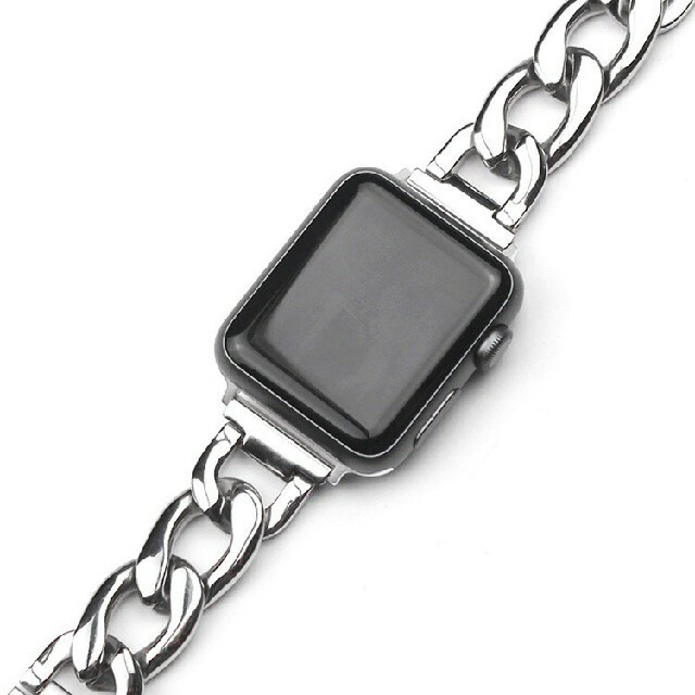 Apple Watch チェーンベルト 38mm/40mm 42mm/44mm メンズの時計(金属ベルト)の商品写真
