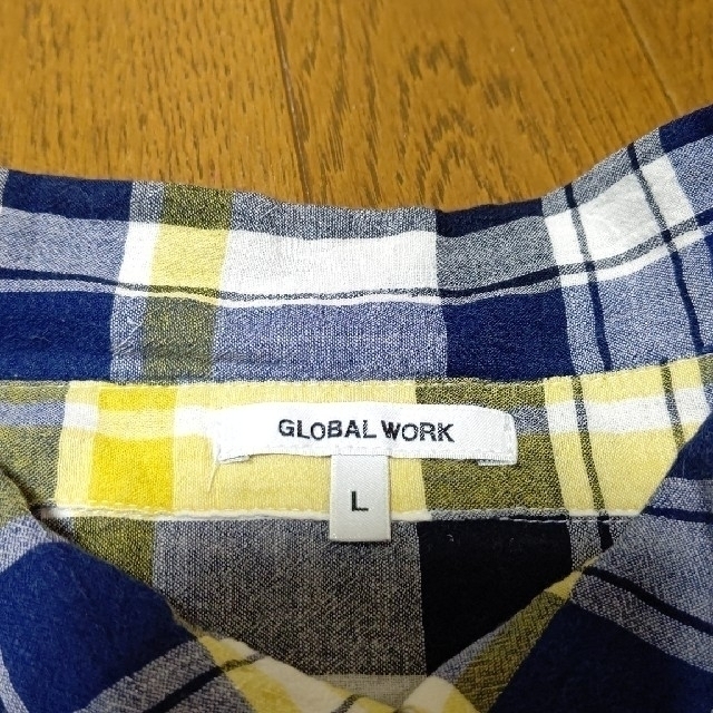 GLOBAL WORK(グローバルワーク)のレディース 七分丈ブラウス レディースのトップス(シャツ/ブラウス(長袖/七分))の商品写真