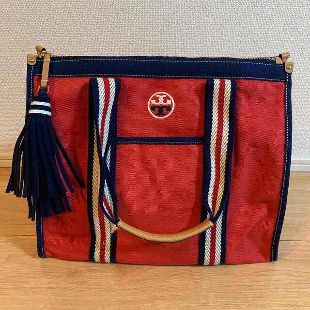 【正規品】Tory Burch トリーバーチ   キャンバストートバッグ