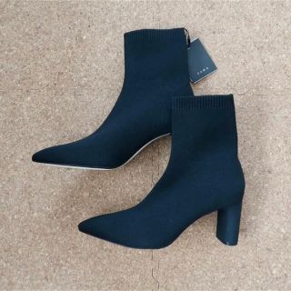 ザラ(ZARA)のZARA ザラ ソックスブーツ 36(ブーツ)