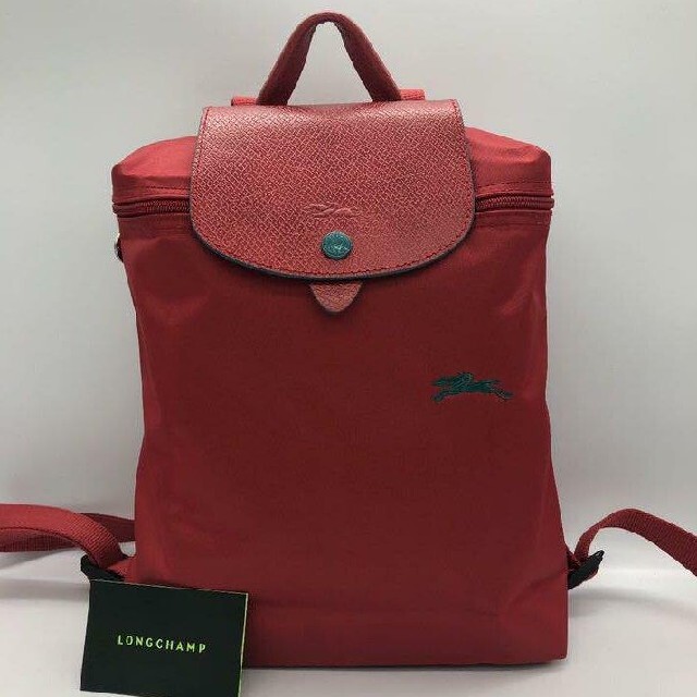 Longchamp 新品 Longchamp ル プリアージュ クラブ バックパック赤リュックの通販 By Marim S Shop ロンシャン ならラクマ