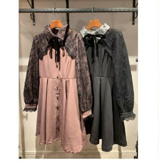 ROJITA - 【本日購入限定価格】ROJITA レース切替リボンチョーカー