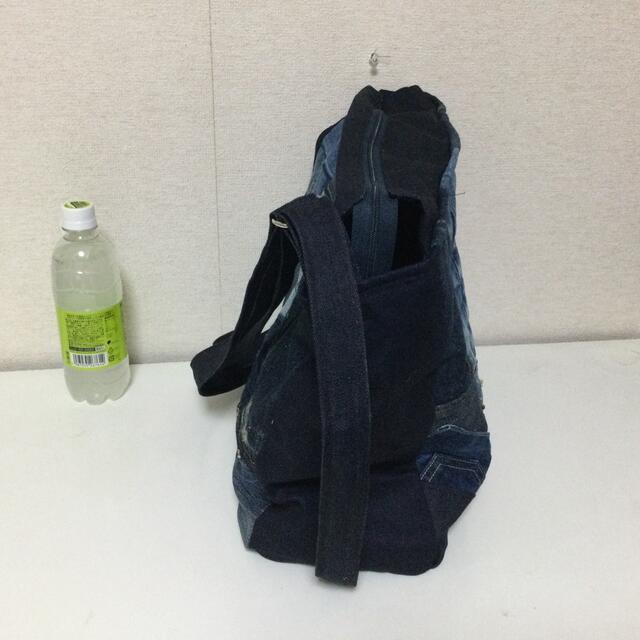 コスモス様専用❗️デニムリメイクバッグ　2way ハンドメイドのファッション小物(バッグ)の商品写真