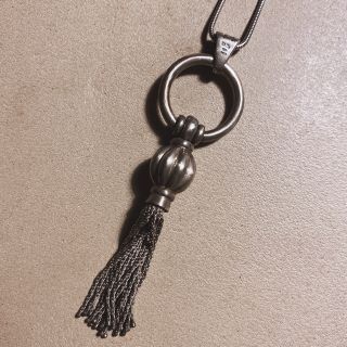 ビンテージ TIFFANY タッセル ネックレス スネークチェーン ペンダント ビンテージ TIFFANY タッセル ネックレス スネークチェーン ペンダント