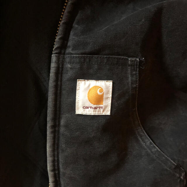 carhartt(カーハート)のカーハート アクティブジャケット Carhartt XLサイズ 貴重な黒 メンズのジャケット/アウター(カバーオール)の商品写真