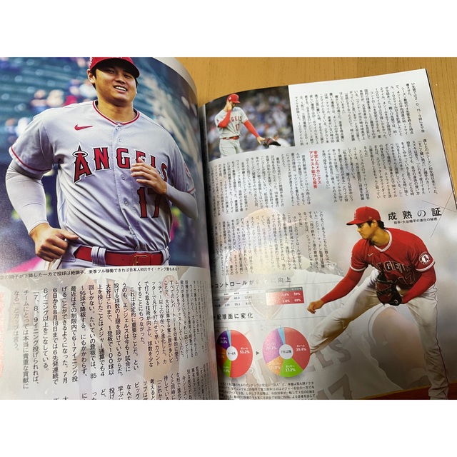 Slugger (スラッガー) 2021年 11月号　大谷翔平表紙 エンタメ/ホビーの雑誌(趣味/スポーツ)の商品写真