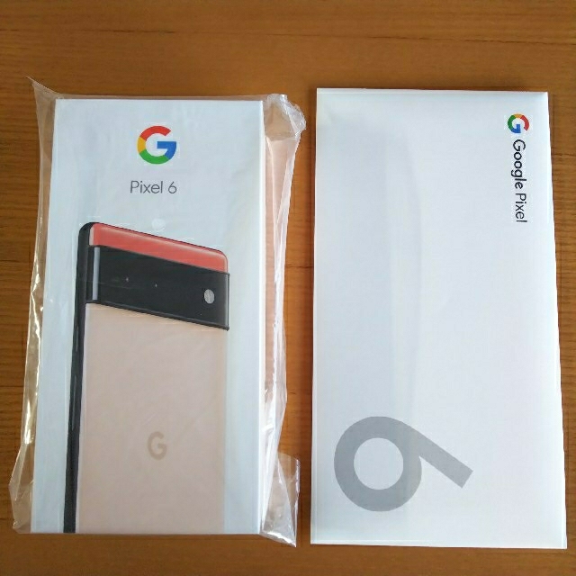 Google Pixel(グーグルピクセル)の新品未開封 Google Pixel 6 Kinda Coral 128GB スマホ/家電/カメラのスマートフォン/携帯電話(スマートフォン本体)の商品写真