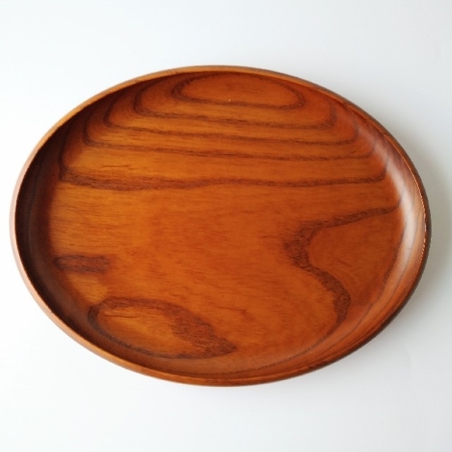 木製皿 木の器 楕円形 素朴な器 木の皿 皿 トレー 木製トレー  インテリア/住まい/日用品のキッチン/食器(食器)の商品写真