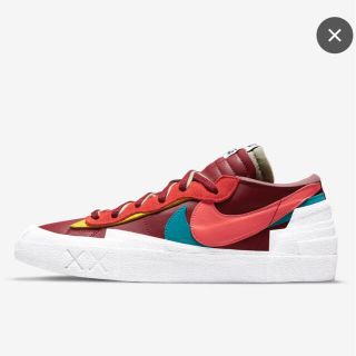 ナイキ(NIKE)のNike sacai KAWS Blazer Low カウズ サカイ ブレーザー(スニーカー)