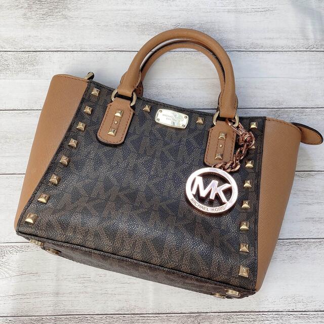 Michael Kors(マイケルコース)の【MK柄】Michael Kors レディース ショルダーバッグ ハンドバッグ レディースのバッグ(ショルダーバッグ)の商品写真