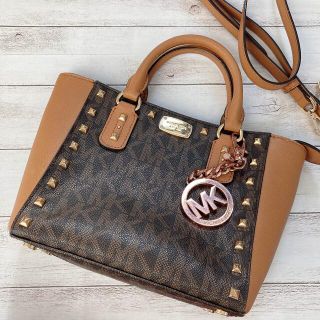 マイケルコース(Michael Kors)の【MK柄】Michael Kors レディース ショルダーバッグ ハンドバッグ(ショルダーバッグ)