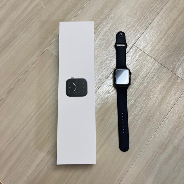 Apple Watch - 【Applecare＋】AppleWatch series5 44mmステンレスの通販 by shop｜アップル