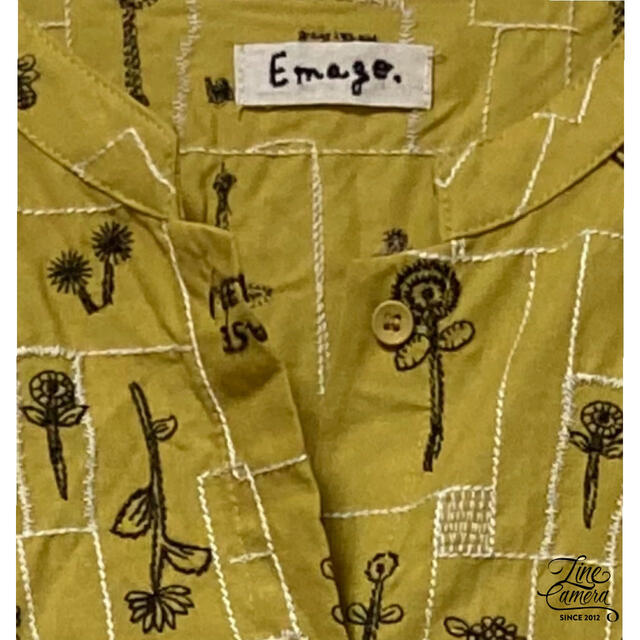 ◇⑥②⑥ イマゴ Emago 北欧 総刺繍 アシンメトリー sm2 グラニフ 好の