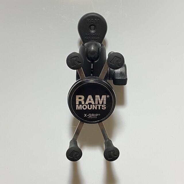 RAM MOUNTS 2点セット(Xグリップ&ショートアーム) + おまけ付き 自動車/バイクのバイク(パーツ)の商品写真