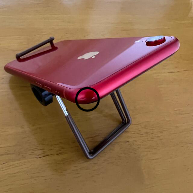 iPhone(アイフォーン)のiPhone XR Red レッド 128GB SIMフリー スマホ/家電/カメラのスマートフォン/携帯電話(スマートフォン本体)の商品写真