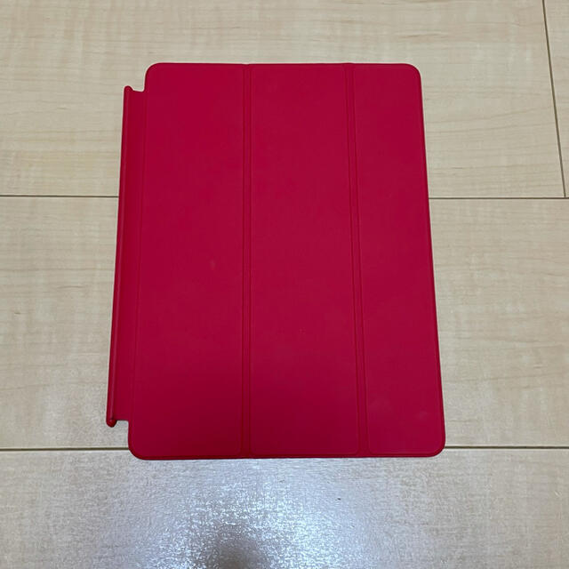 Apple(アップル)の純正　iPad 9.7インチ用Smart Cover Product Red スマホ/家電/カメラのスマホアクセサリー(iPadケース)の商品写真