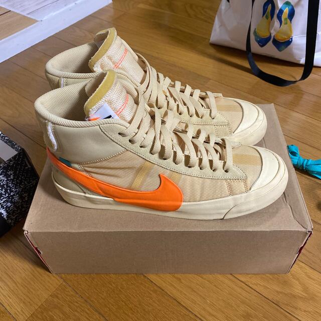 offwhite × nike blazer mid ハロウィン　27.5