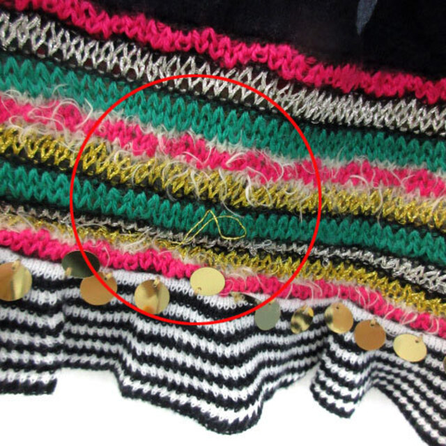スナオクワハラ sunao kuwahara スカート フレア ひざ丈 ドット柄 レディースのレディース その他(その他)の商品写真