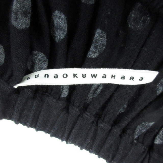 スナオクワハラ sunao kuwahara スカート フレア ひざ丈 ドット柄 レディースのレディース その他(その他)の商品写真