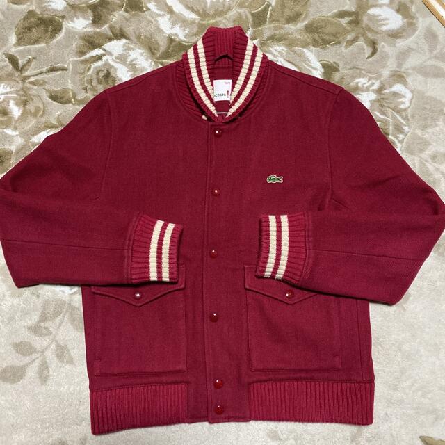 LACOSTE(ラコステ)のLACOSTE ラコステ　メルトン　ウール　スタジャン　ジャケット　JACKET メンズのジャケット/アウター(スタジャン)の商品写真