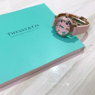 ティファニー(Tiffany & Co.)のTIFFANY&Co. Tiffany ティファニー　時計　アトラス　ピンク(腕時計)