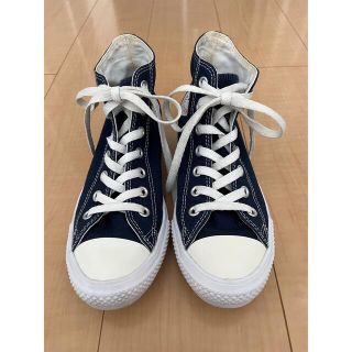 コンバース(CONVERSE)のコンバース　オールスター　ネイビー　ハイカット　23.5cm(スニーカー)