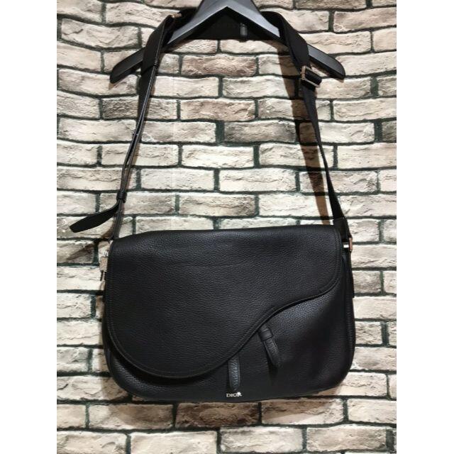 Dior - ディオール☆SADDLE メッセンジャーフラップレザーショルダー Dior - ディオール☆SADDLE メッセンジャーフラップレザーショルダー