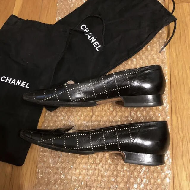 CHANEL(シャネル)のシャネル ヴィンテージ 24cm  ココマーク   レディースの靴/シューズ(ローファー/革靴)の商品写真