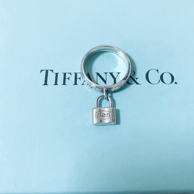 Tiffany & Co.(ティファニー)のTIFFANY＆Co. ティファニー パドロック シルバーリング  南京錠 レディースのアクセサリー(リング(指輪))の商品写真