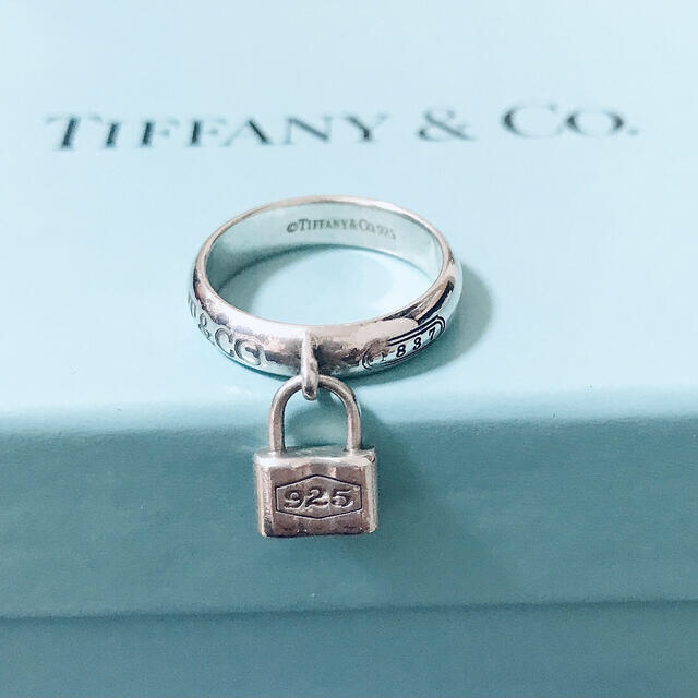Tiffany & Co.(ティファニー)のTIFFANY＆Co. ティファニー パドロック シルバーリング  南京錠 レディースのアクセサリー(リング(指輪))の商品写真