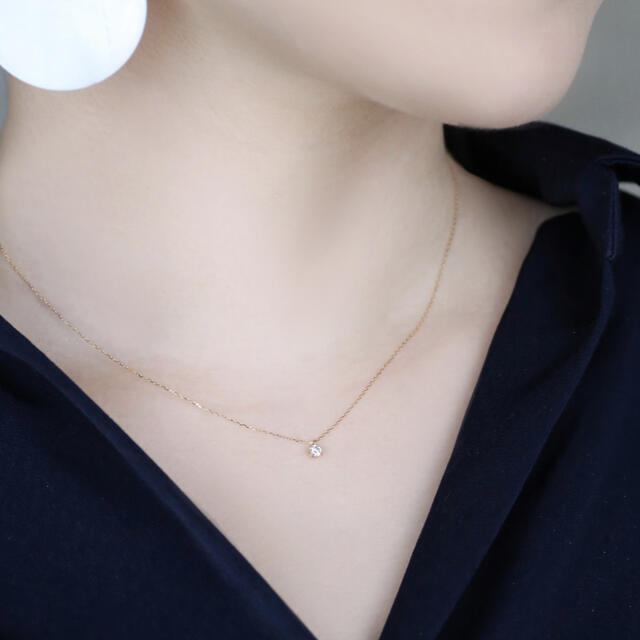 シエナ k18 ダイヤモンド ネックレス 0.1カラット | bombaytools.com