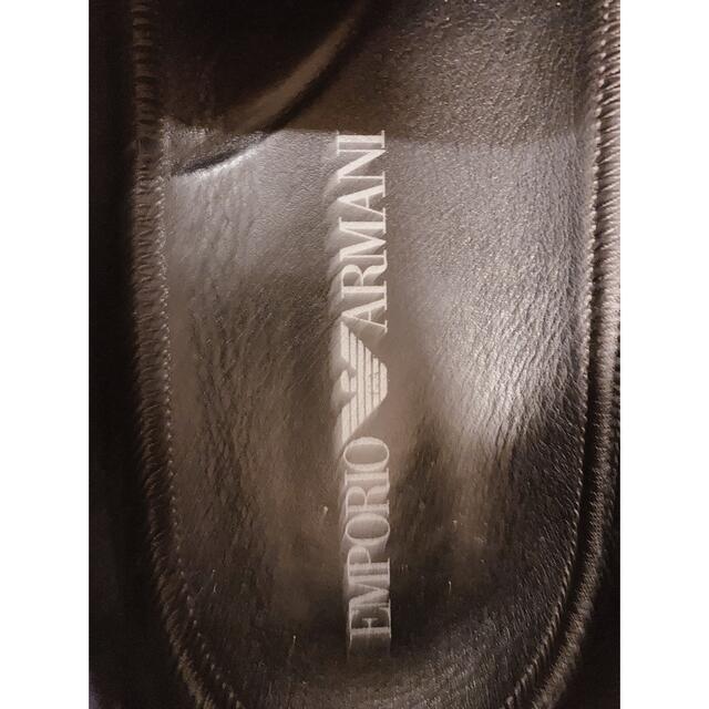 Emporio Armani(エンポリオアルマーニ)のEMPORIOARMANI メンズ革靴 42 メンズの靴/シューズ(ドレス/ビジネス)の商品写真