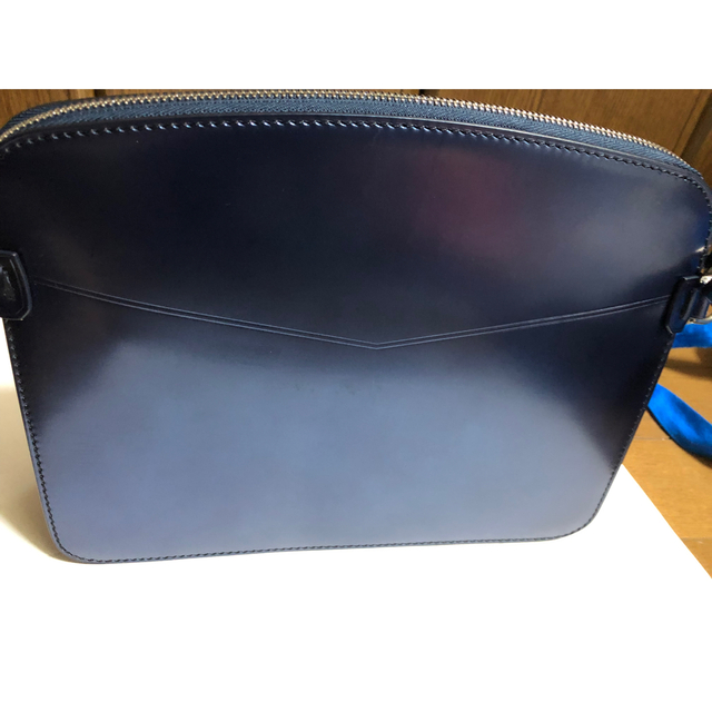 ダンヒル dunhill レザーハンドバッグ 青 新品未使用 | une3.net