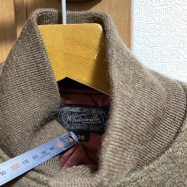 Buzz Rickson's(バズリクソンズ)の【ホワイツヴィル】スタジャン BUTTON FRONT AWARD JACKET メンズのジャケット/アウター(スタジャン)の商品写真