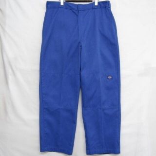 ディッキーズ(Dickies)のメキシコ製ディッキーズダブルニーロイヤルブルー　(チノパン)