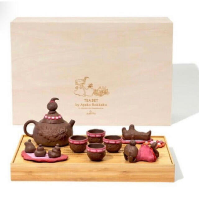 陶芸ロッカクアヤコ　ティーセット Tea set