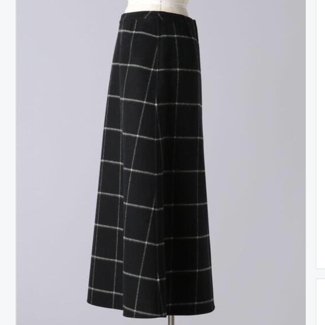 Drawer(ドゥロワー)のブラミンク　BLAMINK トラペーズ　スカート　38 レディースのスカート(ひざ丈スカート)の商品写真