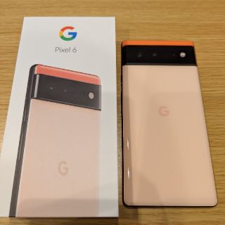 Pixel6 カインダコーラル(スマートフォン本体)