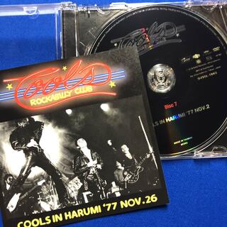 COOLS IN HARUMI ‘77 NOV.2 (DVD)(ミュージック)