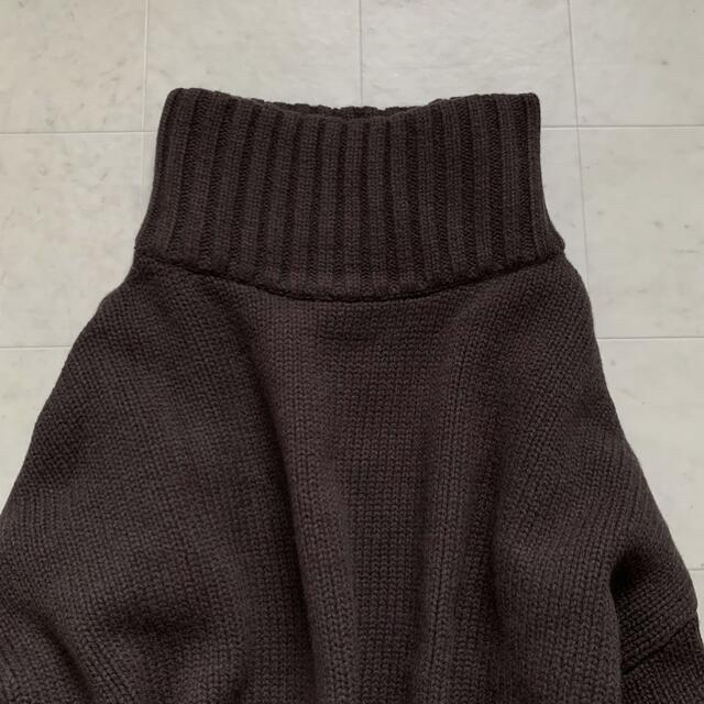 アパルトモン☆Back Long タートルネック Knit