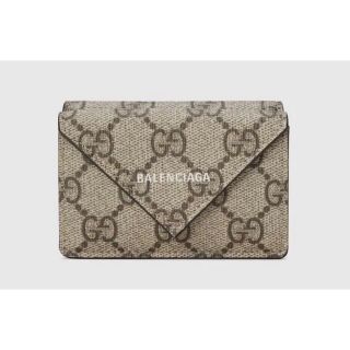 グッチ×バレンシアガ 三つ折り財布 GUCCI VALENCIAGA-