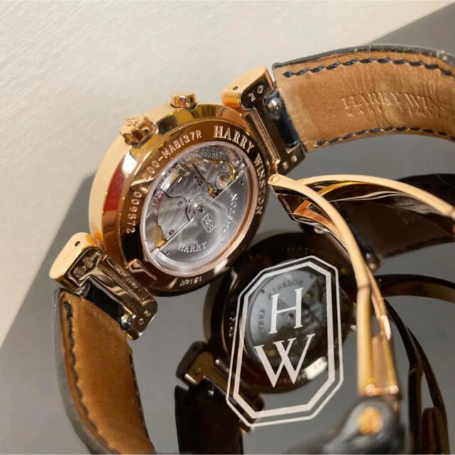 HARRY WINSTON(ハリーウィンストン)のハリーウィンストン腕時計18KローズゴールドRG（ピンクゴールド PG）自動巻き メンズの時計(腕時計(アナログ))の商品写真
