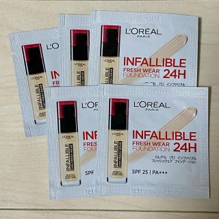 ロレアルパリ(L'Oreal Paris)のロレアル　パリ　インファリブル　フレッシュウェア　ファンデーション　125 (サンプル/トライアルキット)