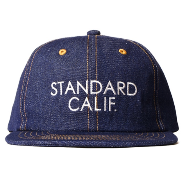 STANDARD CALIFORNIA(スタンダードカリフォルニア)のスタンダードカリフォルニア SD Logo Denim Cap デニム  メンズの帽子(キャップ)の商品写真